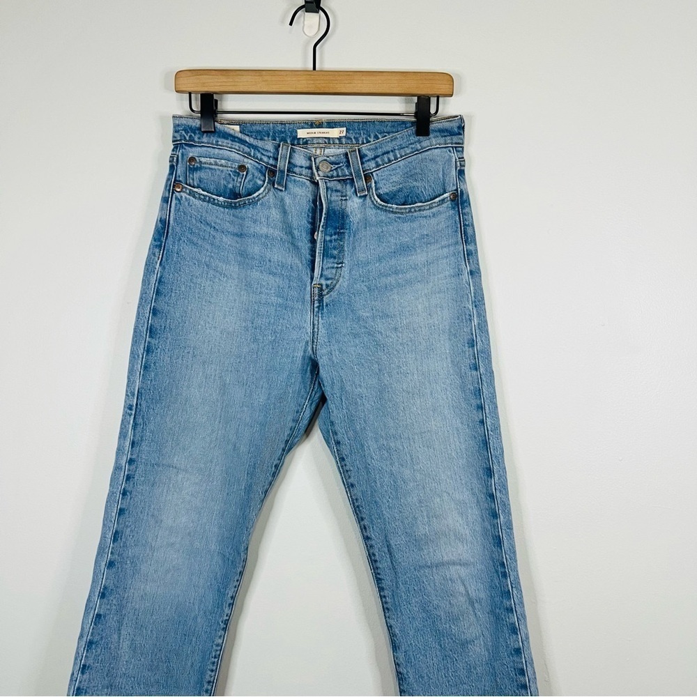 levis wedgie straight jean in tango hustle size 31 - Picture 3 of 6